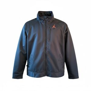 Vintage Nike Air Jordan Boy’s Jumpman Black Track‎ Jacket - Size Large 12-13Y